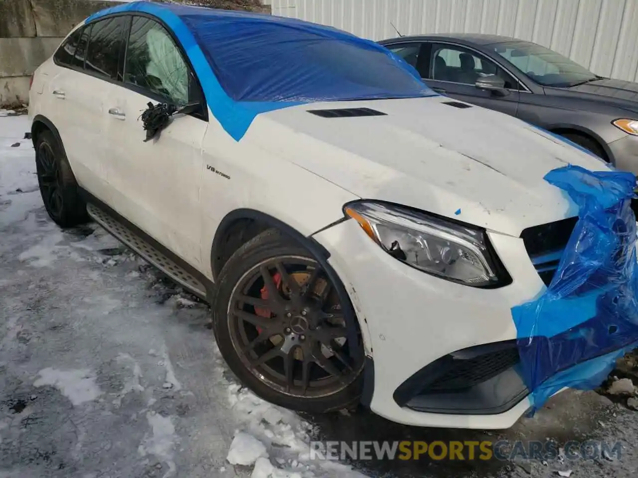 1 Photograph of a damaged car 4JGED7FB8KA134341 MERCEDES-BENZ GLE-CLASS 2019