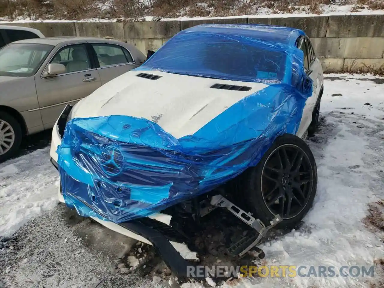 2 Photograph of a damaged car 4JGED7FB8KA134341 MERCEDES-BENZ GLE-CLASS 2019