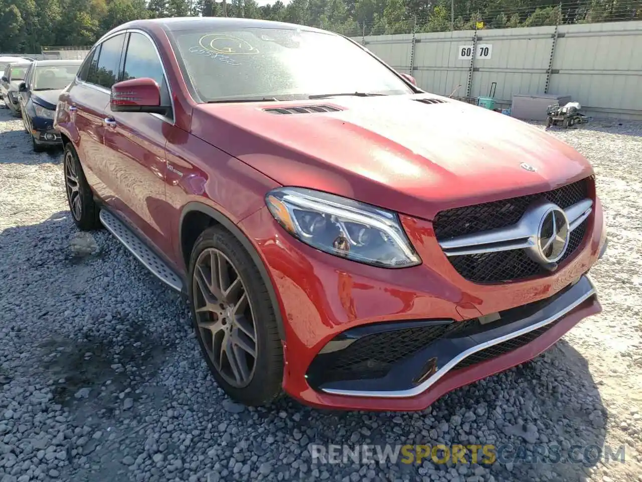 1 Photograph of a damaged car 4JGED7FB8KA143010 MERCEDES-BENZ GLE-CLASS 2019