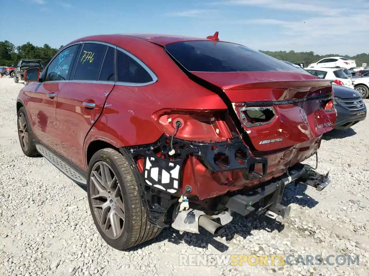 3 Photograph of a damaged car 4JGED7FB8KA143010 MERCEDES-BENZ GLE-CLASS 2019