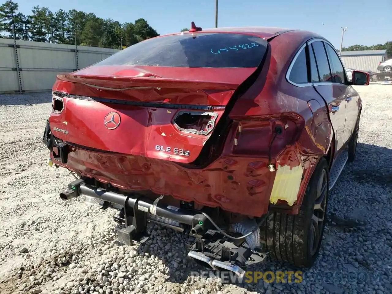 9 Photograph of a damaged car 4JGED7FB8KA143010 MERCEDES-BENZ GLE-CLASS 2019