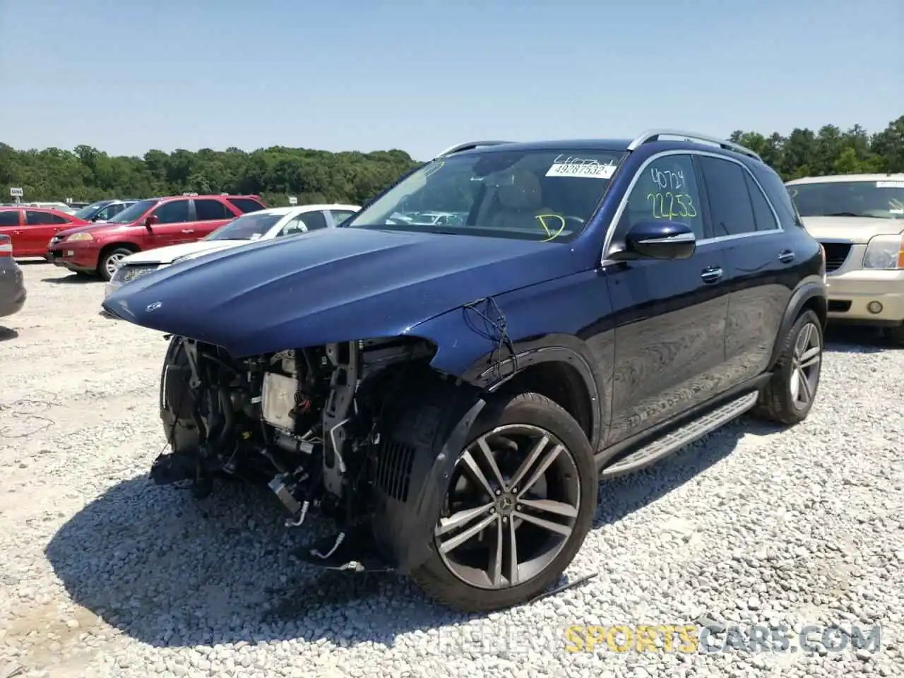 2 Photograph of a damaged car 4JGFB4JB0LA219241 MERCEDES-BENZ GLE-CLASS 2020