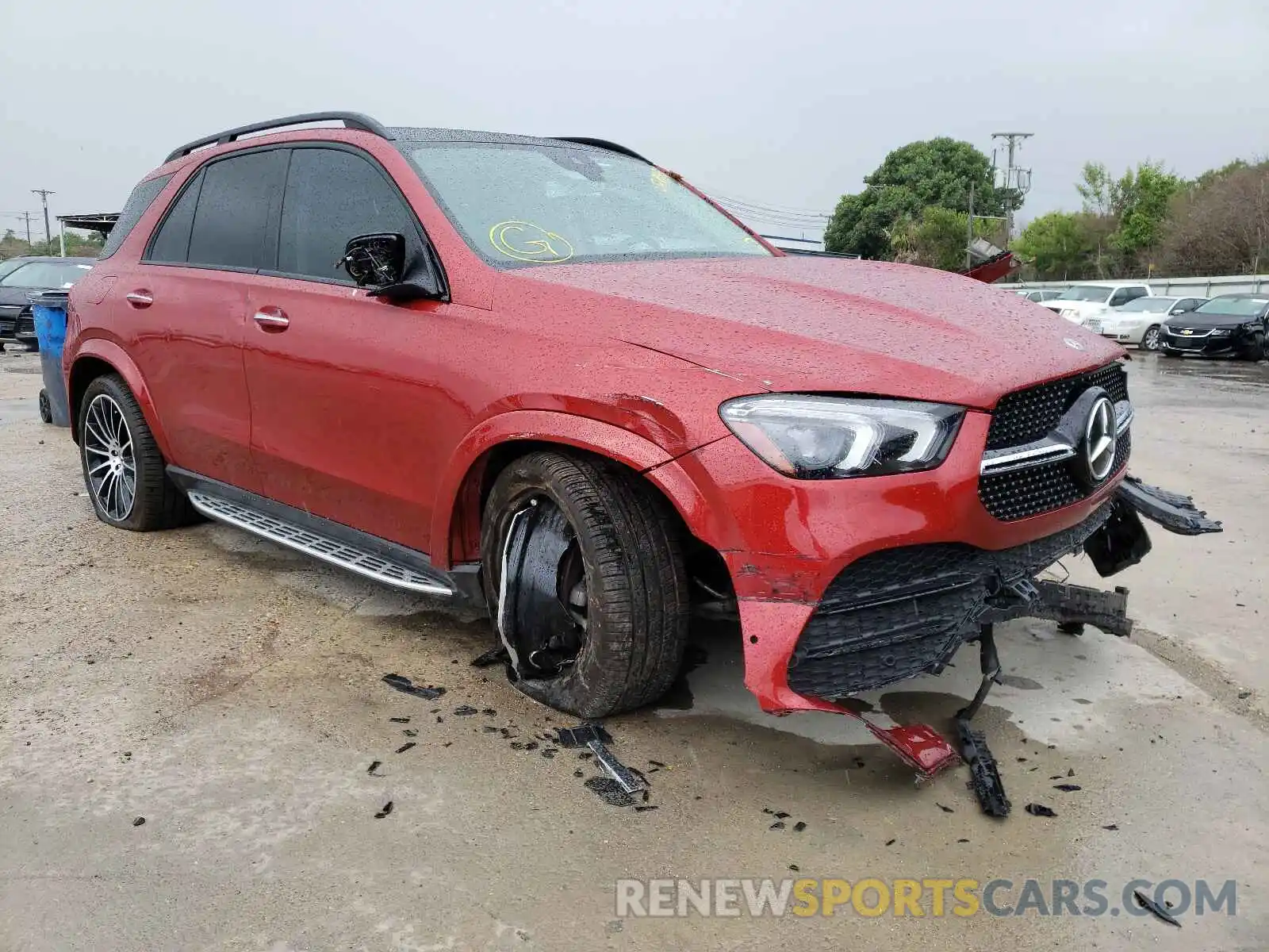 1 Photograph of a damaged car 4JGFB4JB0LA258136 MERCEDES-BENZ GLE-CLASS 2020