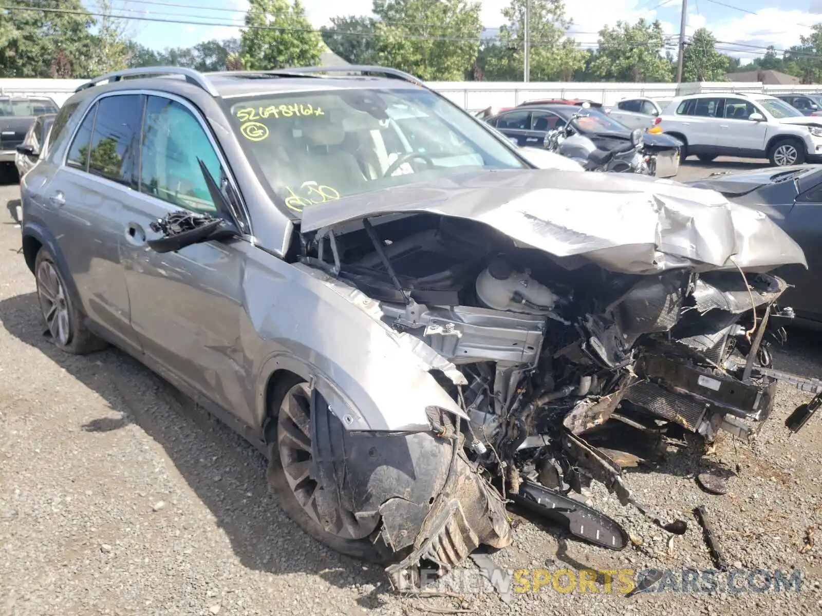 1 Photograph of a damaged car 4JGFB4JB1LA133906 MERCEDES-BENZ GLE-CLASS 2020