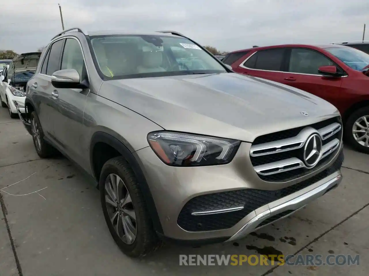 1 Photograph of a damaged car 4JGFB4JB1LA208829 MERCEDES-BENZ GLE-CLASS 2020