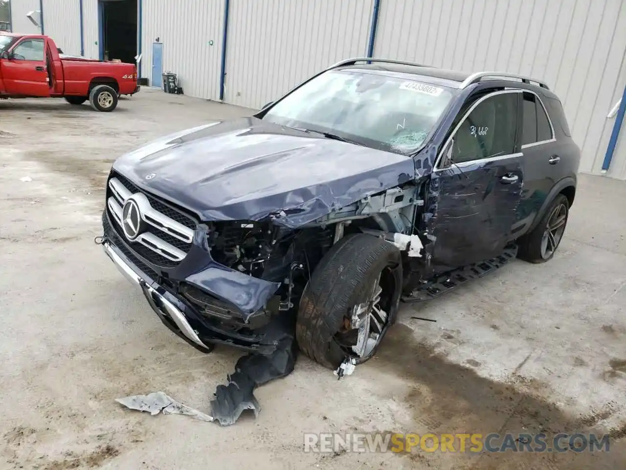 2 Photograph of a damaged car 4JGFB4JB1LA238087 MERCEDES-BENZ GLE-CLASS 2020