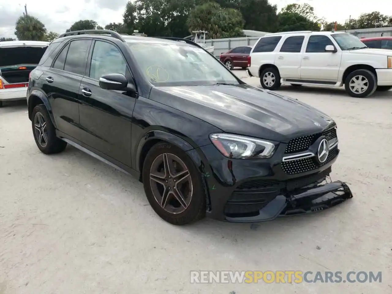 1 Photograph of a damaged car 4JGFB4JB1LA244875 MERCEDES-BENZ GLE-CLASS 2020