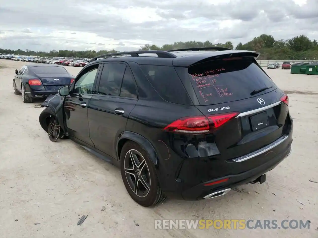 3 Photograph of a damaged car 4JGFB4JB1LA244875 MERCEDES-BENZ GLE-CLASS 2020