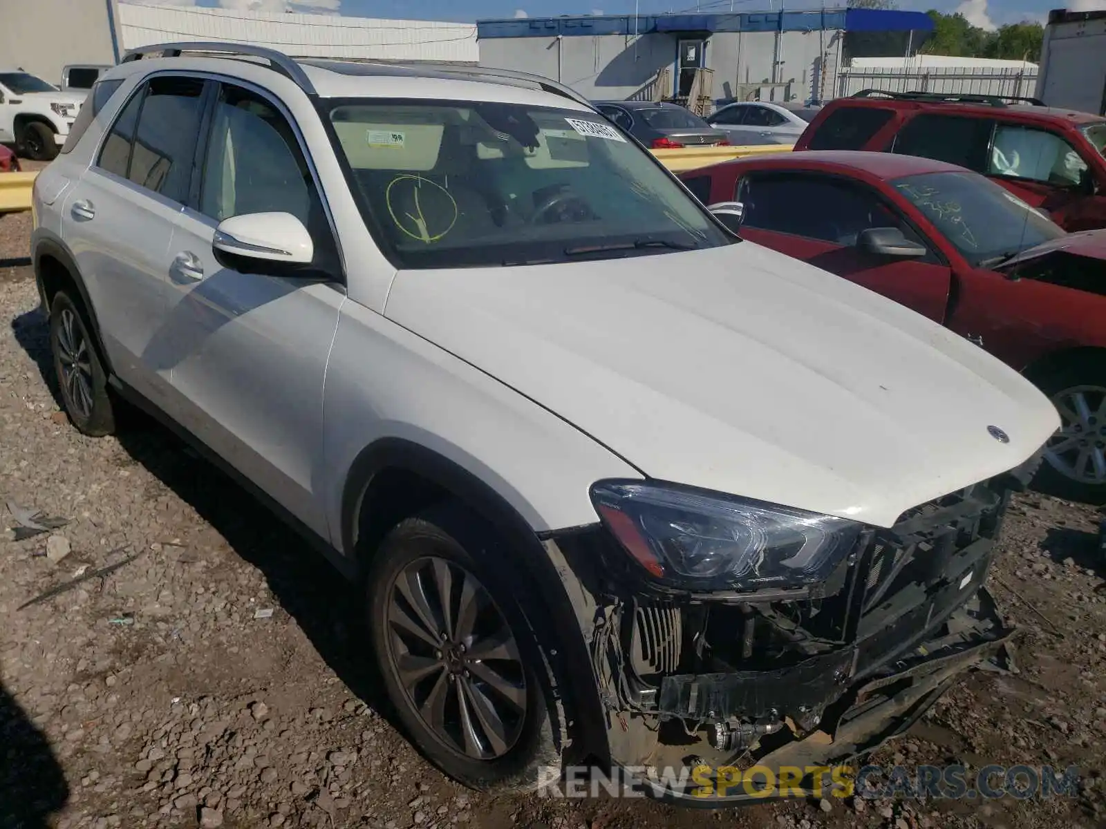 1 Photograph of a damaged car 4JGFB4JB2LA180670 MERCEDES-BENZ GLE-CLASS 2020