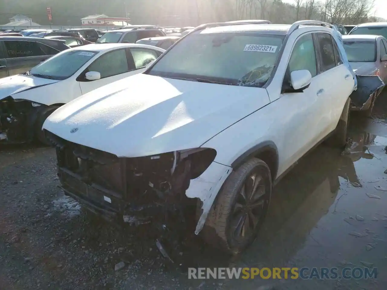 2 Photograph of a damaged car 4JGFB4JB2LA202344 MERCEDES-BENZ GLE-CLASS 2020