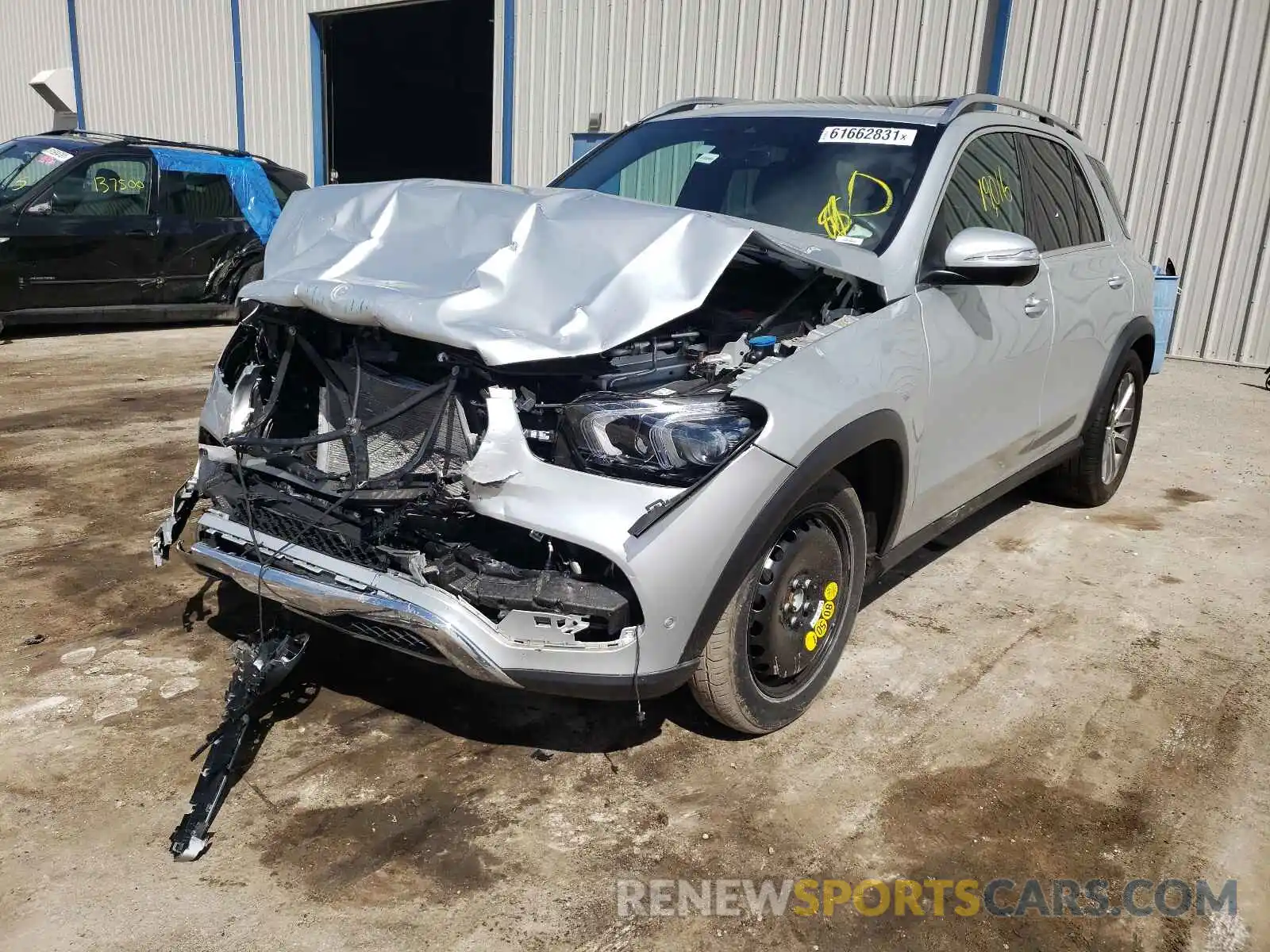 2 Photograph of a damaged car 4JGFB4JB2LA210881 MERCEDES-BENZ GLE-CLASS 2020