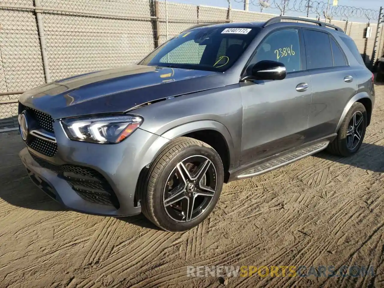 2 Photograph of a damaged car 4JGFB4JB4LA210784 MERCEDES-BENZ GLE-CLASS 2020