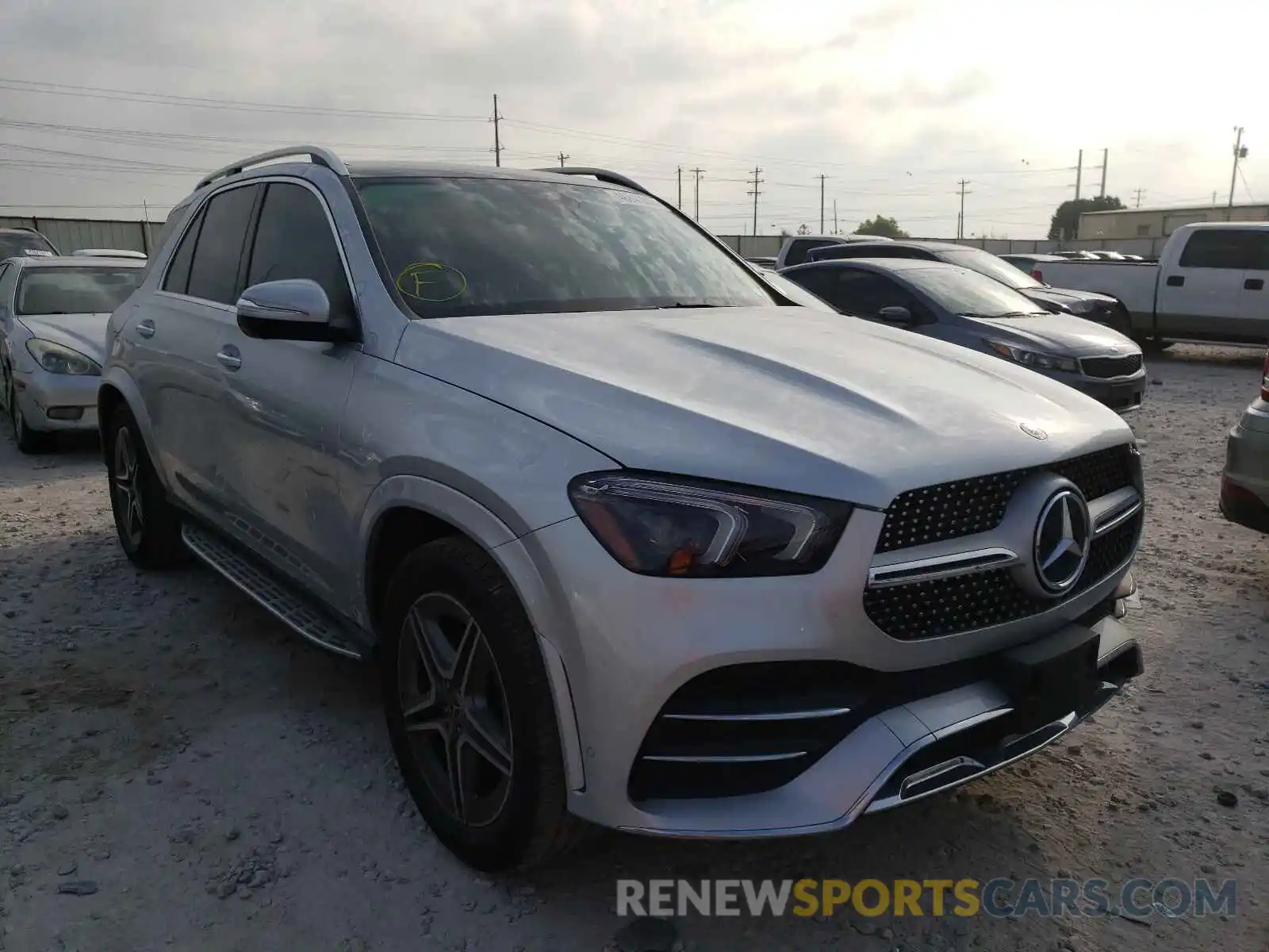 1 Photograph of a damaged car 4JGFB4JB4LA219713 MERCEDES-BENZ GLE-CLASS 2020