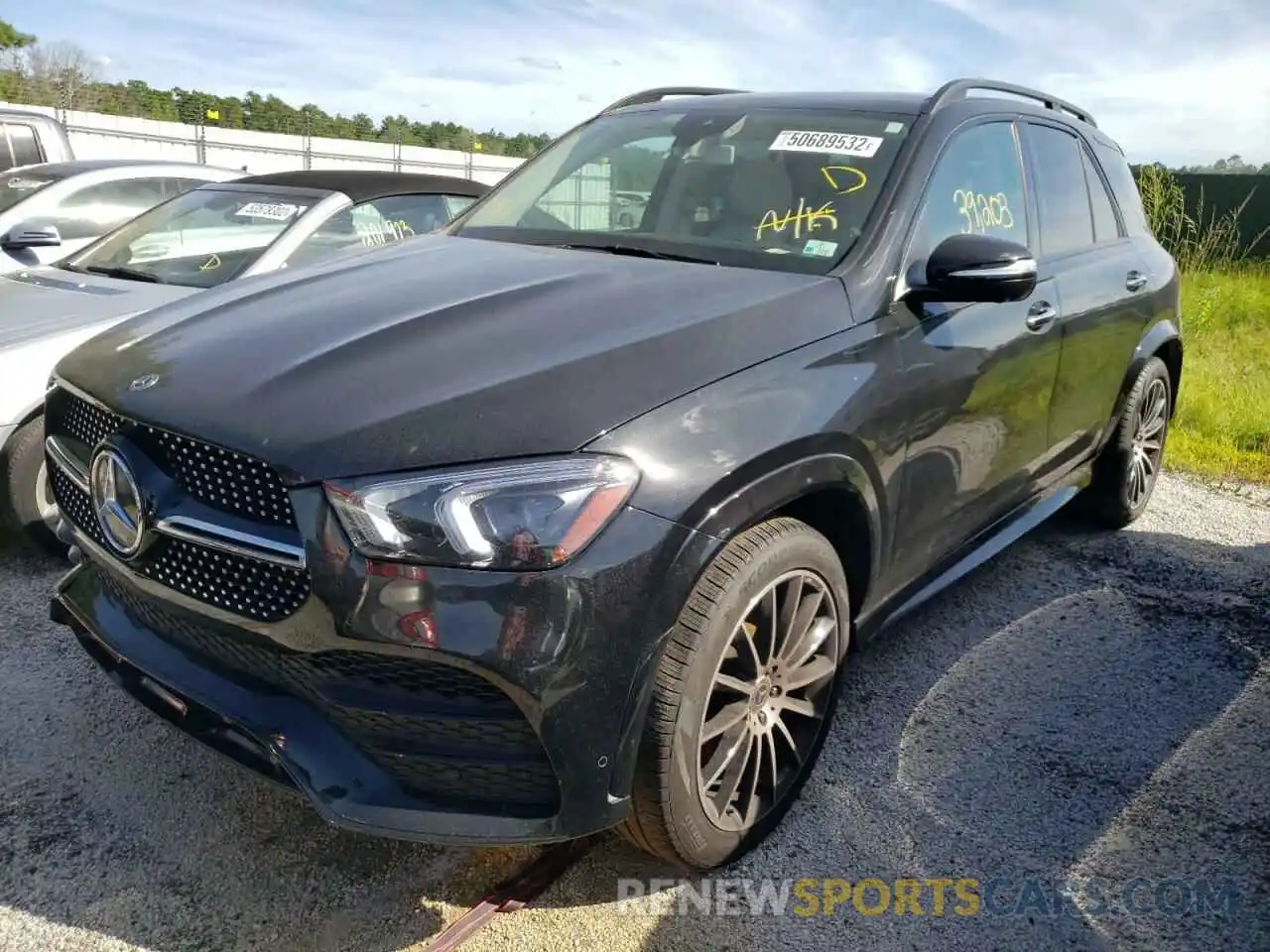 2 Photograph of a damaged car 4JGFB4JB4LA255451 MERCEDES-BENZ GLE-CLASS 2020