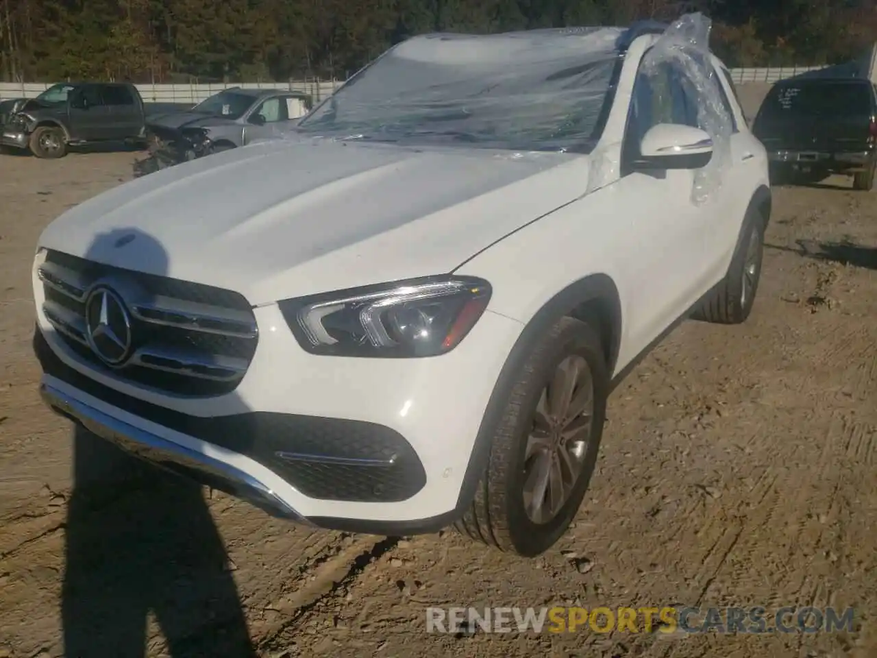 2 Photograph of a damaged car 4JGFB4JB5LA122889 MERCEDES-BENZ GLE-CLASS 2020