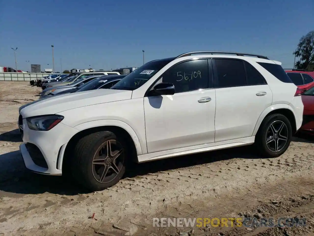 1 Photograph of a damaged car 4JGFB4JB5LA216092 MERCEDES-BENZ GLE-CLASS 2020