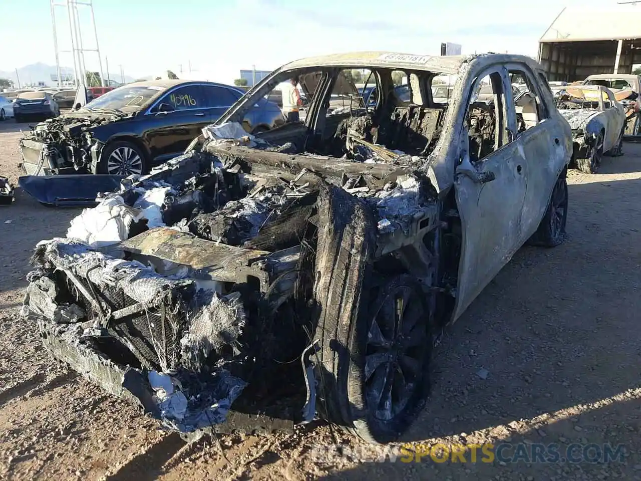 2 Photograph of a damaged car 4JGFB4JB6LA163094 MERCEDES-BENZ GLE-CLASS 2020