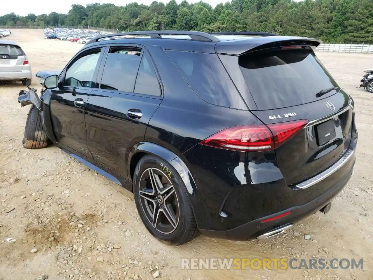 3 Photograph of a damaged car 4JGFB4JB6LA236058 MERCEDES-BENZ GLE-CLASS 2020