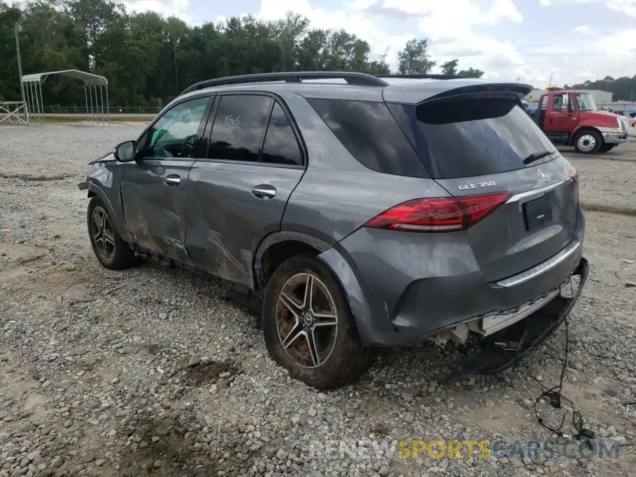 3 Photograph of a damaged car 4JGFB4JB6LA238019 MERCEDES-BENZ GLE-CLASS 2020