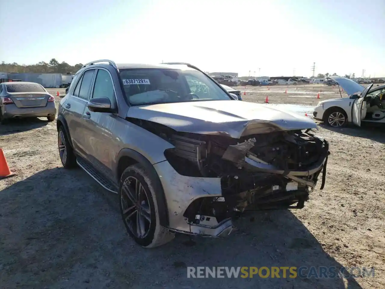 1 Photograph of a damaged car 4JGFB4JB7LA196850 MERCEDES-BENZ GLE-CLASS 2020