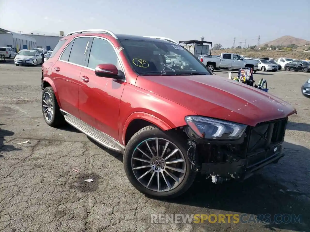 1 Photograph of a damaged car 4JGFB4JB7LA238773 MERCEDES-BENZ GLE-CLASS 2020