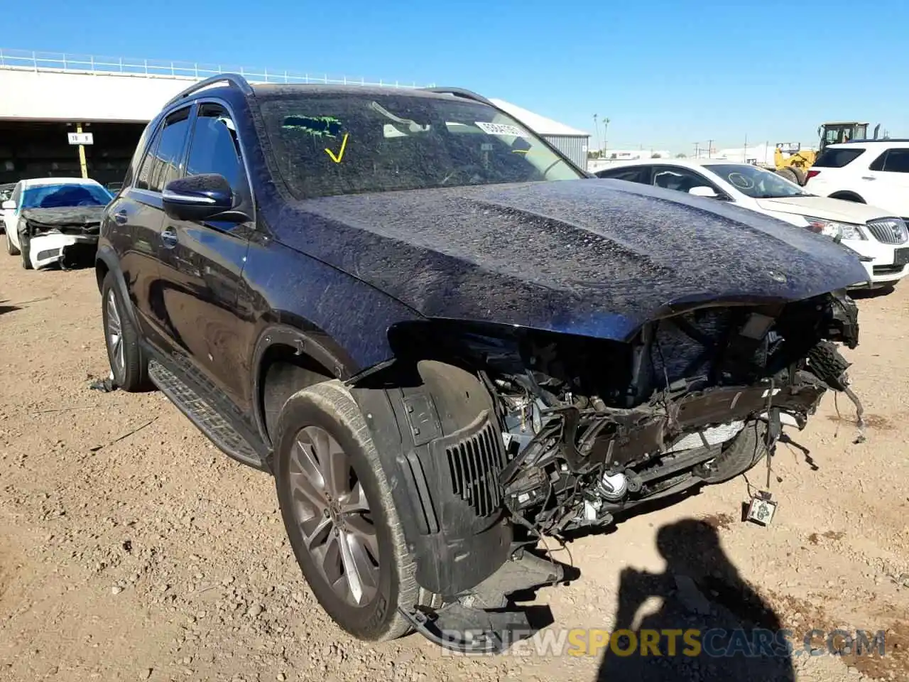 1 Photograph of a damaged car 4JGFB4JB8LA129223 MERCEDES-BENZ GLE-CLASS 2020