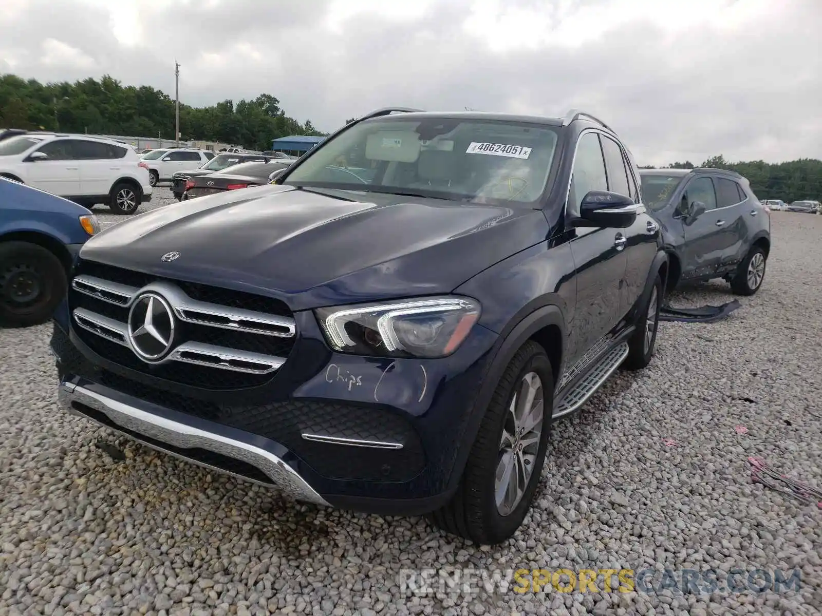 2 Photograph of a damaged car 4JGFB4JB8LA242959 MERCEDES-BENZ GLE-CLASS 2020