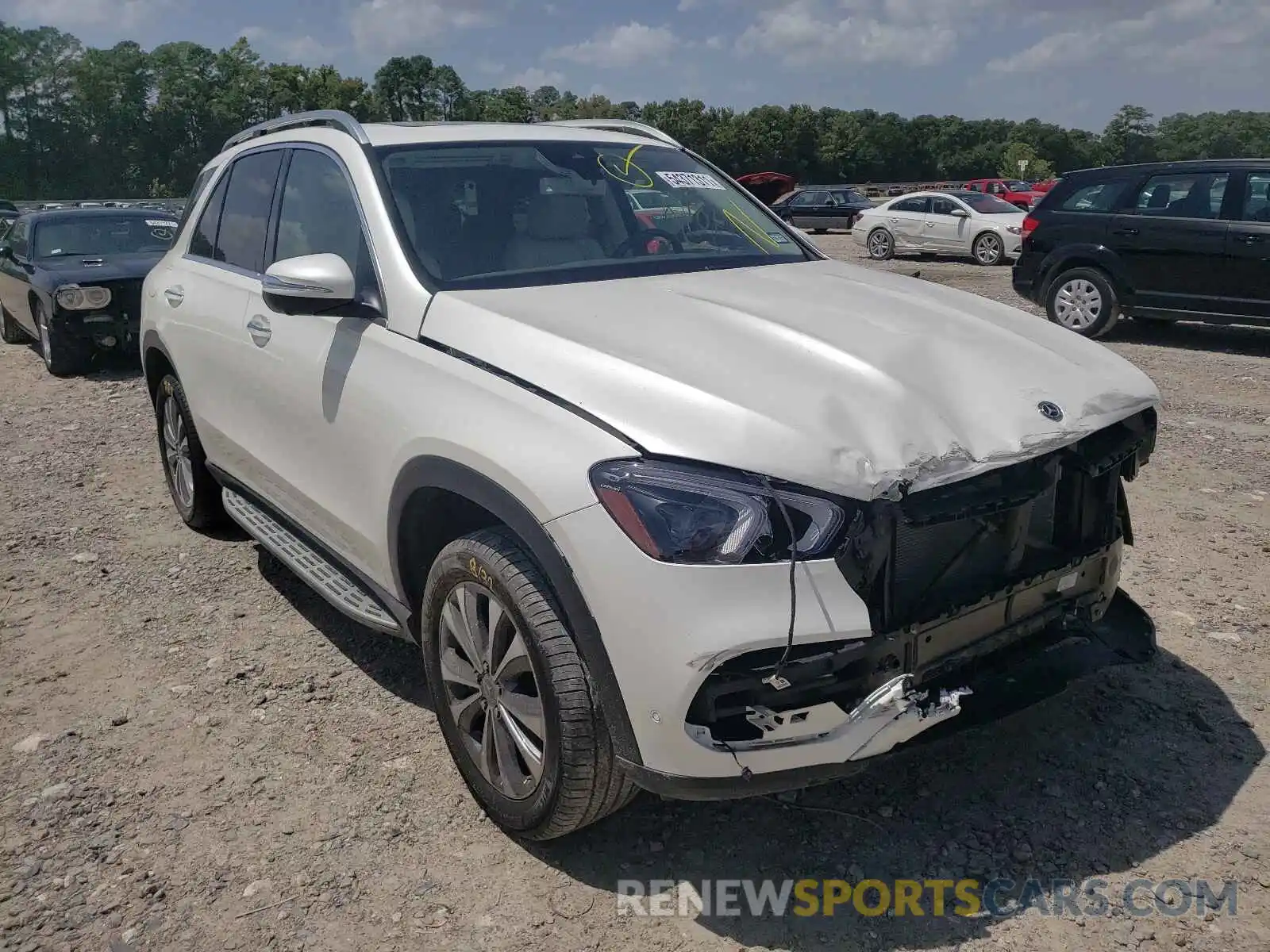 1 Photograph of a damaged car 4JGFB4JB9LA109207 MERCEDES-BENZ GLE-CLASS 2020