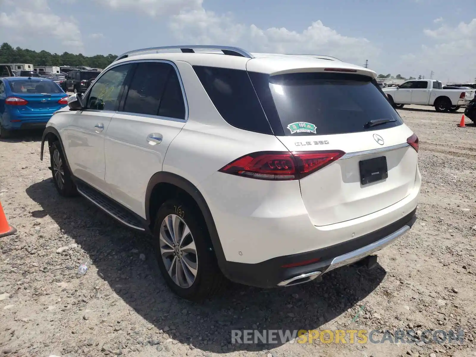 3 Photograph of a damaged car 4JGFB4JB9LA109207 MERCEDES-BENZ GLE-CLASS 2020