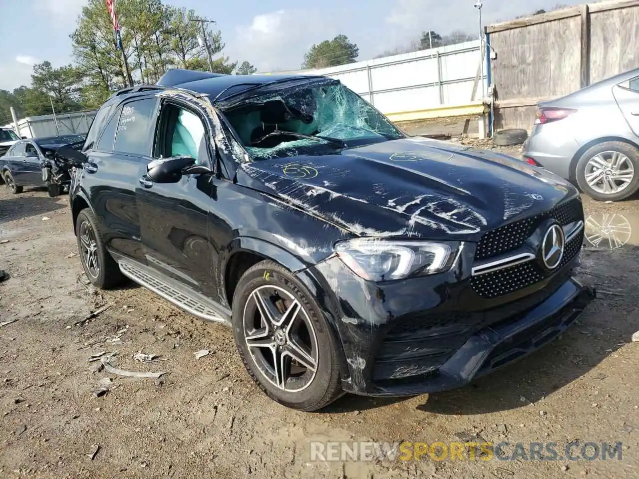 1 Photograph of a damaged car 4JGFB4JB9LA119140 MERCEDES-BENZ GLE-CLASS 2020