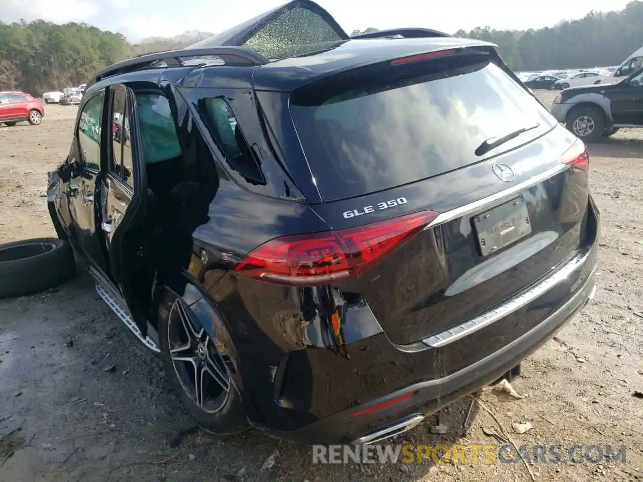 3 Photograph of a damaged car 4JGFB4JB9LA119140 MERCEDES-BENZ GLE-CLASS 2020