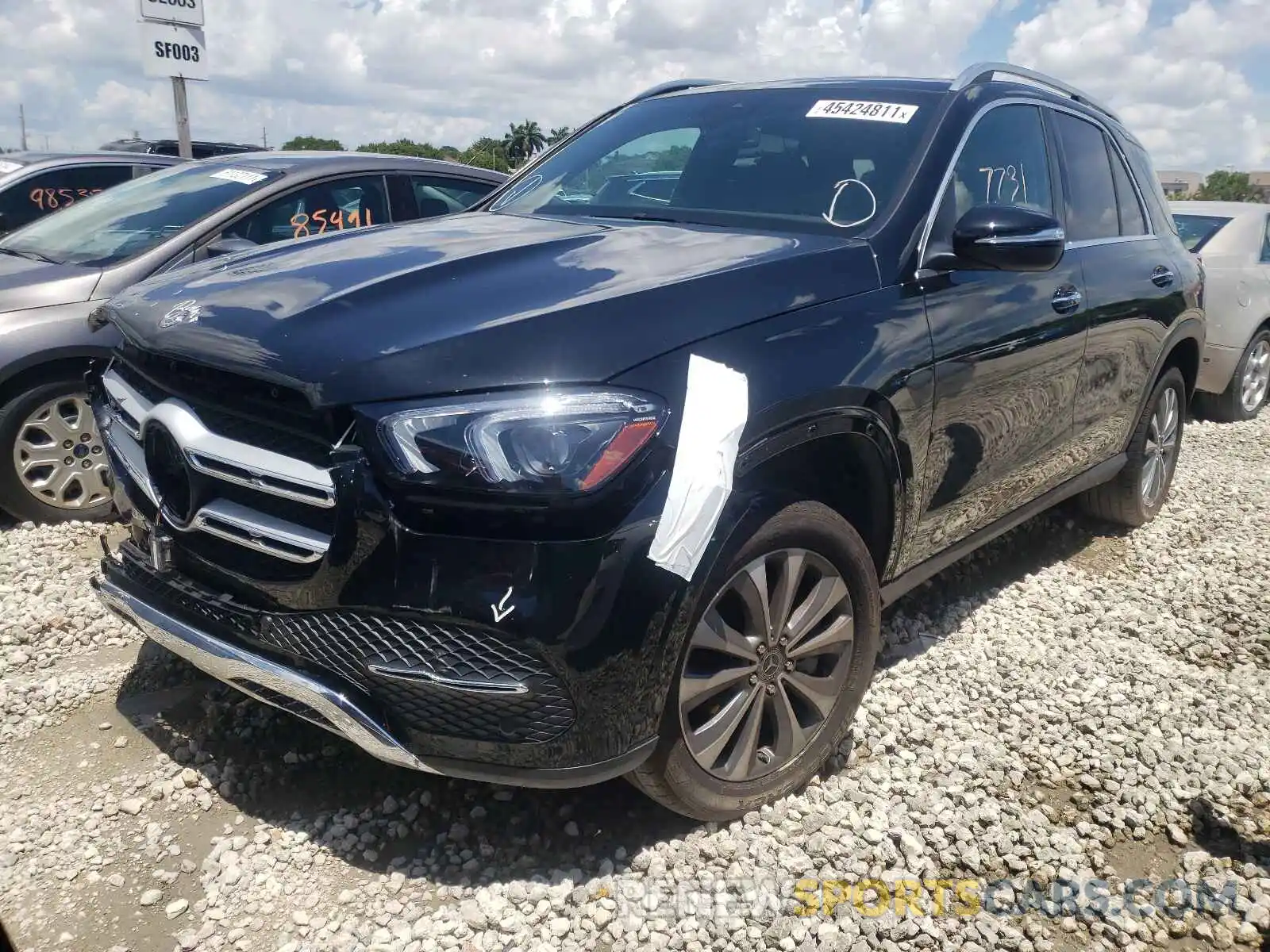 2 Photograph of a damaged car 4JGFB4JB9LA169603 MERCEDES-BENZ GLE-CLASS 2020