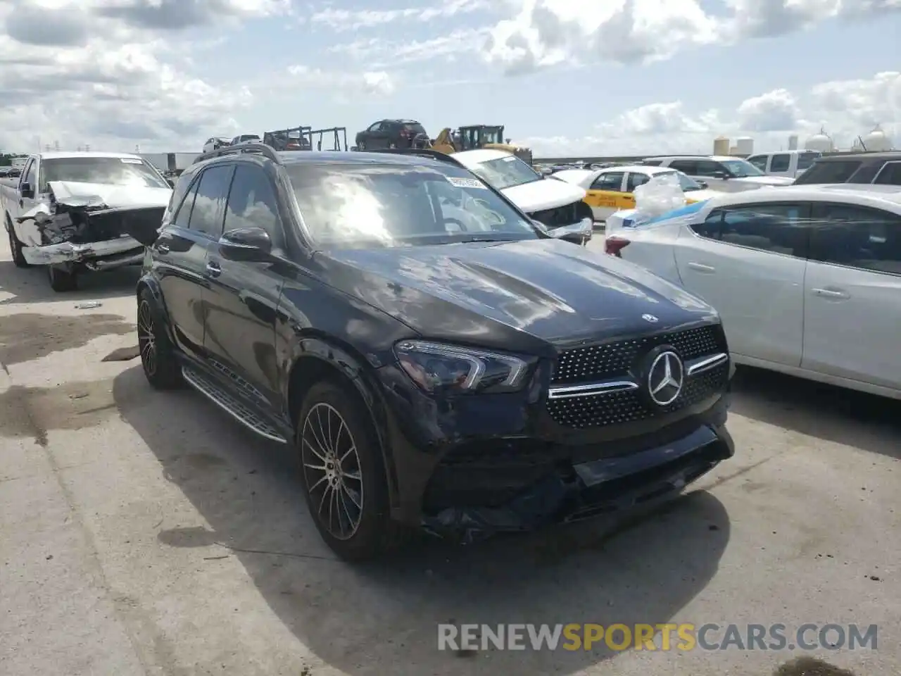 1 Photograph of a damaged car 4JGFB4JBXLA117459 MERCEDES-BENZ GLE-CLASS 2020