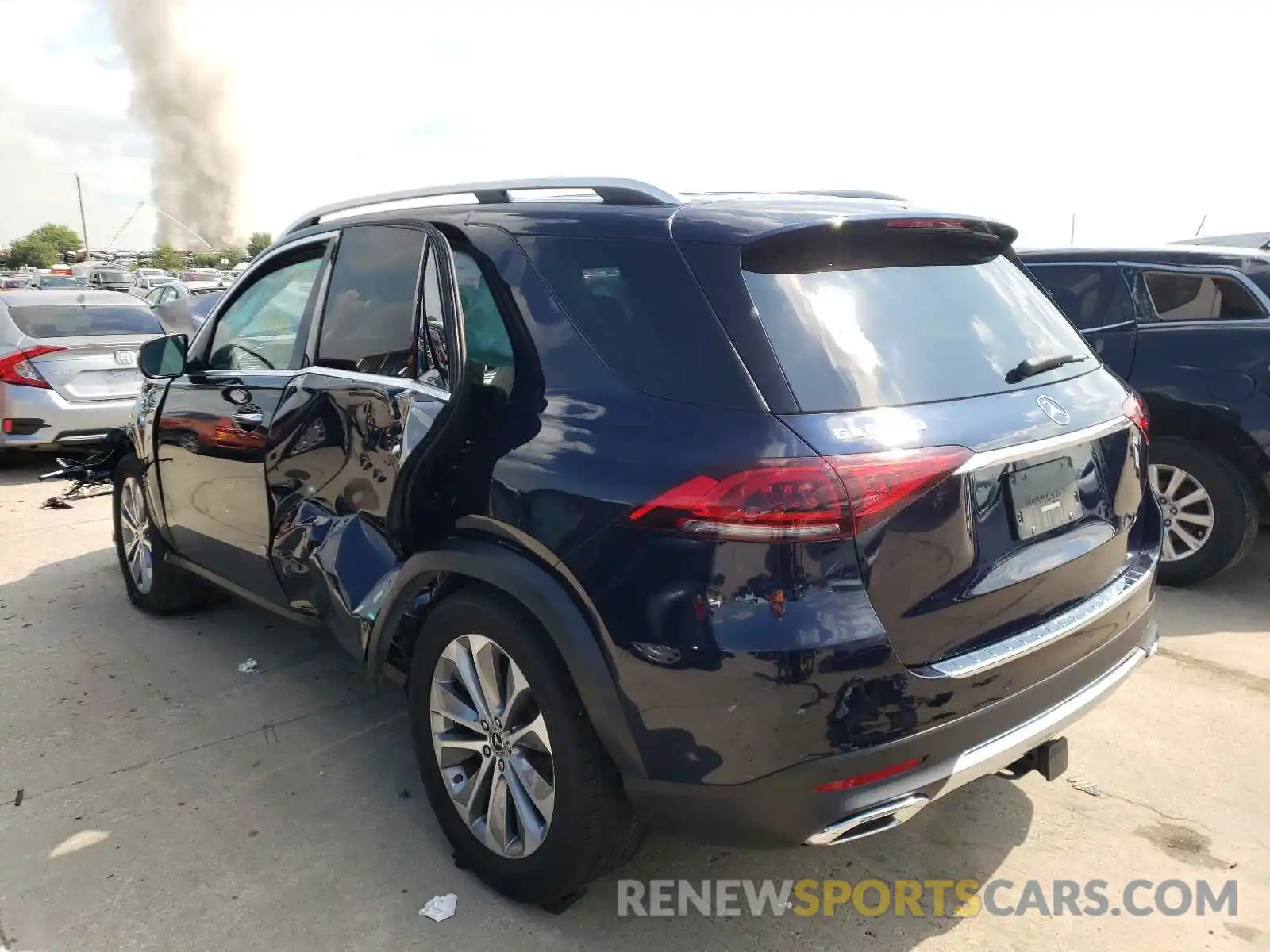 3 Photograph of a damaged car 4JGFB4JBXLA133483 MERCEDES-BENZ GLE-CLASS 2020