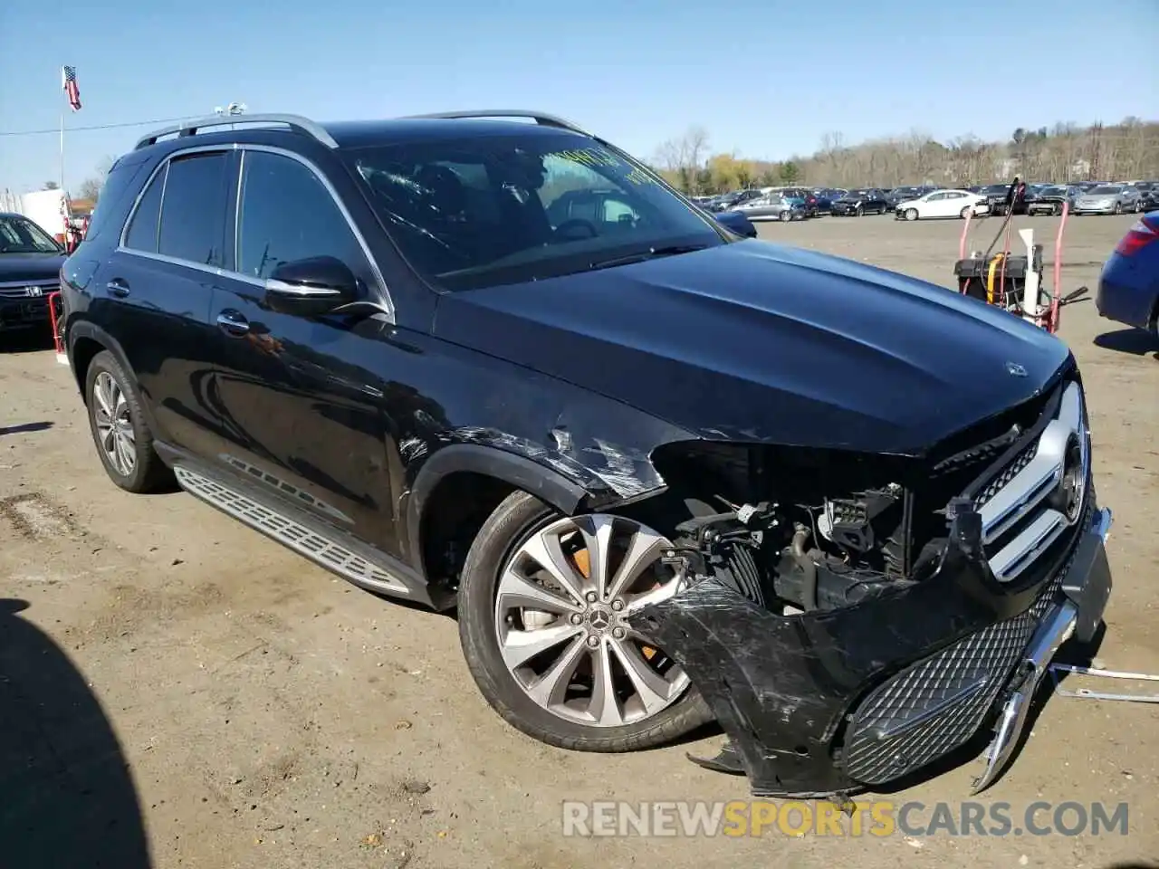 1 Photograph of a damaged car 4JGFB4JBXLA182568 MERCEDES-BENZ GLE-CLASS 2020