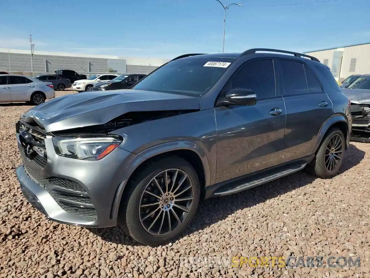 1 Photograph of a damaged car 4JGFB4JBXLA212295 MERCEDES-BENZ GLE-CLASS 2020