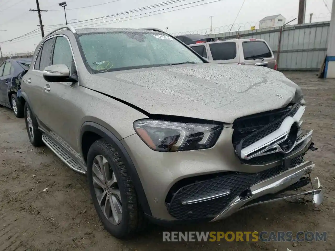 1 Photograph of a damaged car 4JGFB4JE0LA119103 MERCEDES-BENZ GLE-CLASS 2020