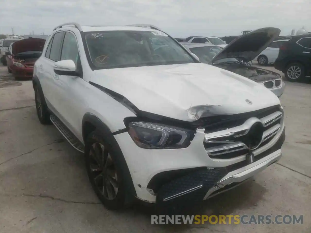 1 Photograph of a damaged car 4JGFB4JE0LA157060 MERCEDES-BENZ GLE-CLASS 2020