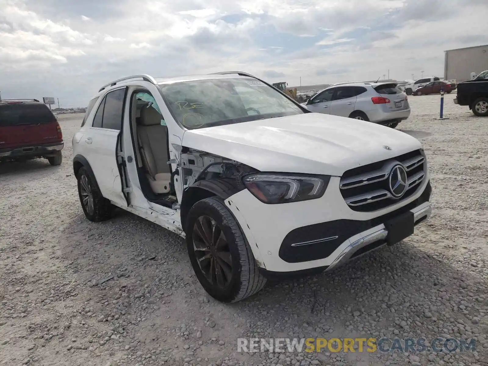 1 Photograph of a damaged car 4JGFB4JE2LA197561 MERCEDES-BENZ GLE-CLASS 2020