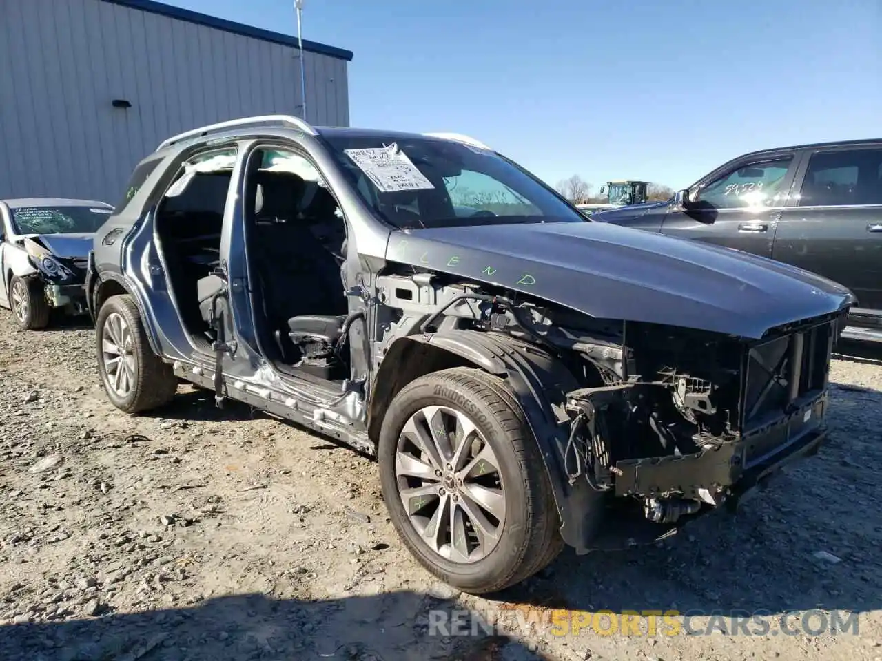 1 Photograph of a damaged car 4JGFB4JE3LA203089 MERCEDES-BENZ GLE-CLASS 2020