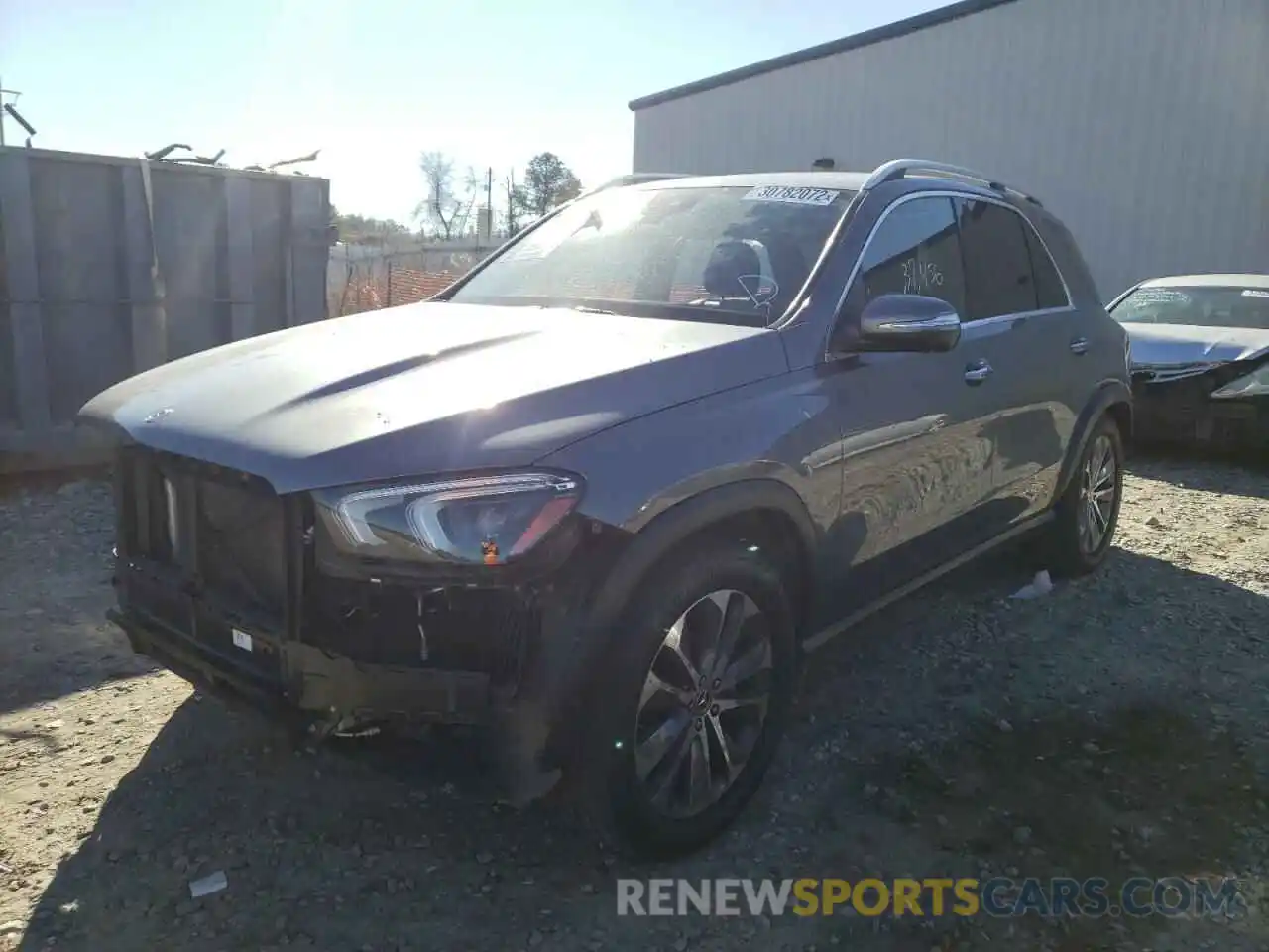 2 Photograph of a damaged car 4JGFB4JE3LA203089 MERCEDES-BENZ GLE-CLASS 2020