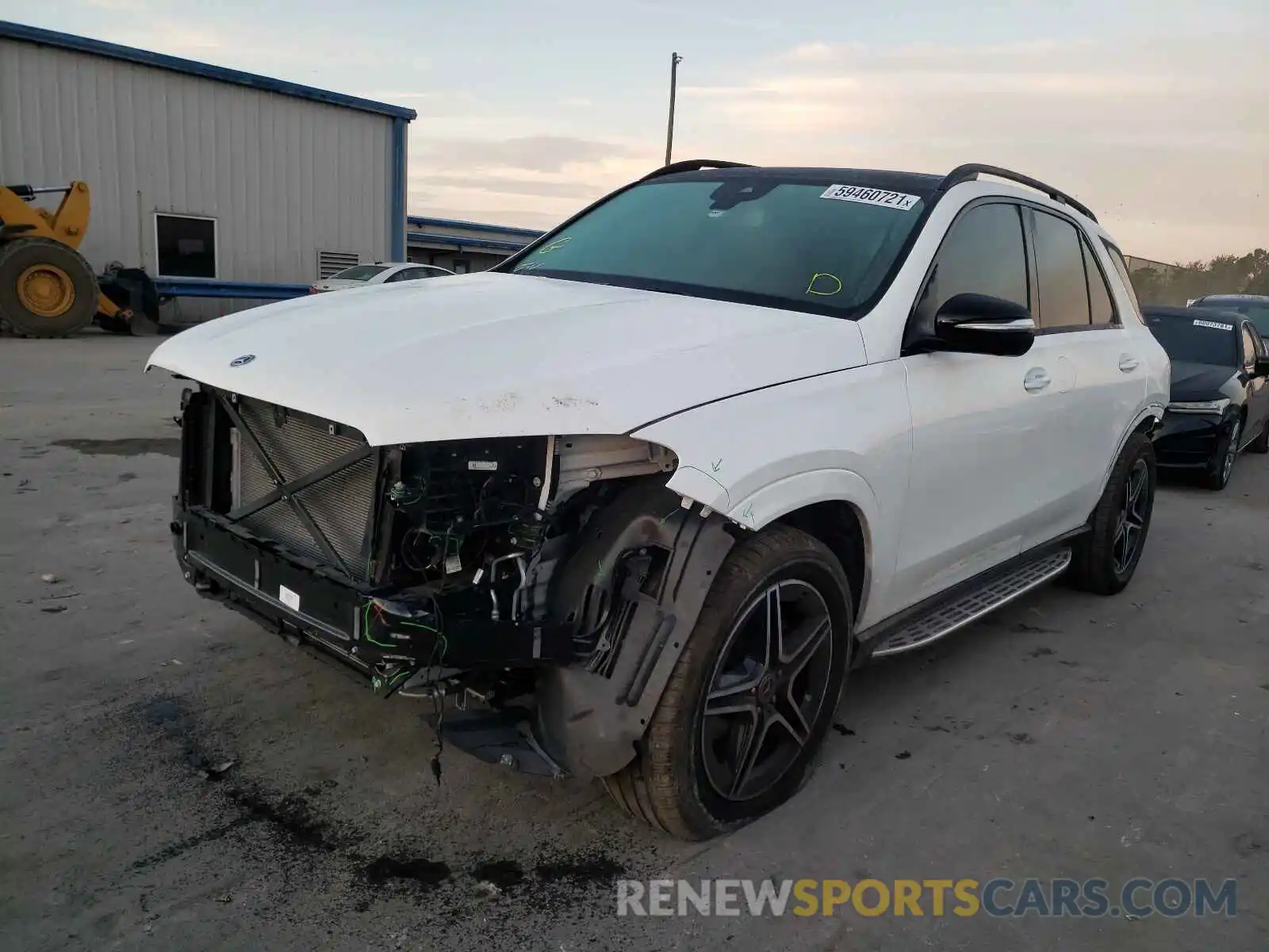 2 Photograph of a damaged car 4JGFB4JE6LA220324 MERCEDES-BENZ GLE-CLASS 2020