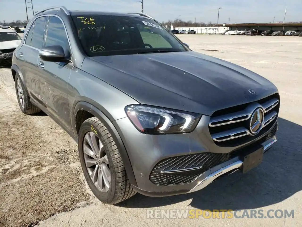 1 Photograph of a damaged car 4JGFB4JEXLA145174 MERCEDES-BENZ GLE-CLASS 2020