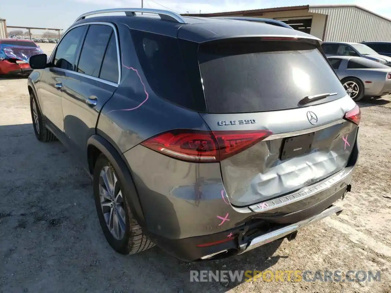 3 Photograph of a damaged car 4JGFB4JEXLA145174 MERCEDES-BENZ GLE-CLASS 2020