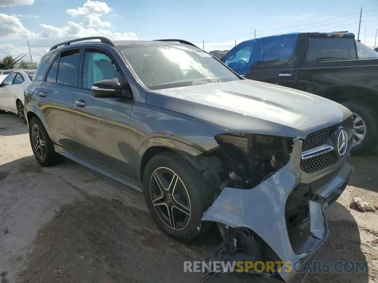 1 Photograph of a damaged car 4JGFB4KB0LA008331 MERCEDES-BENZ GLE-CLASS 2020