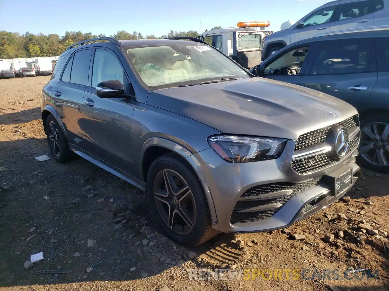 1 Photograph of a damaged car 4JGFB4KB0LA010628 MERCEDES-BENZ GLE-CLASS 2020