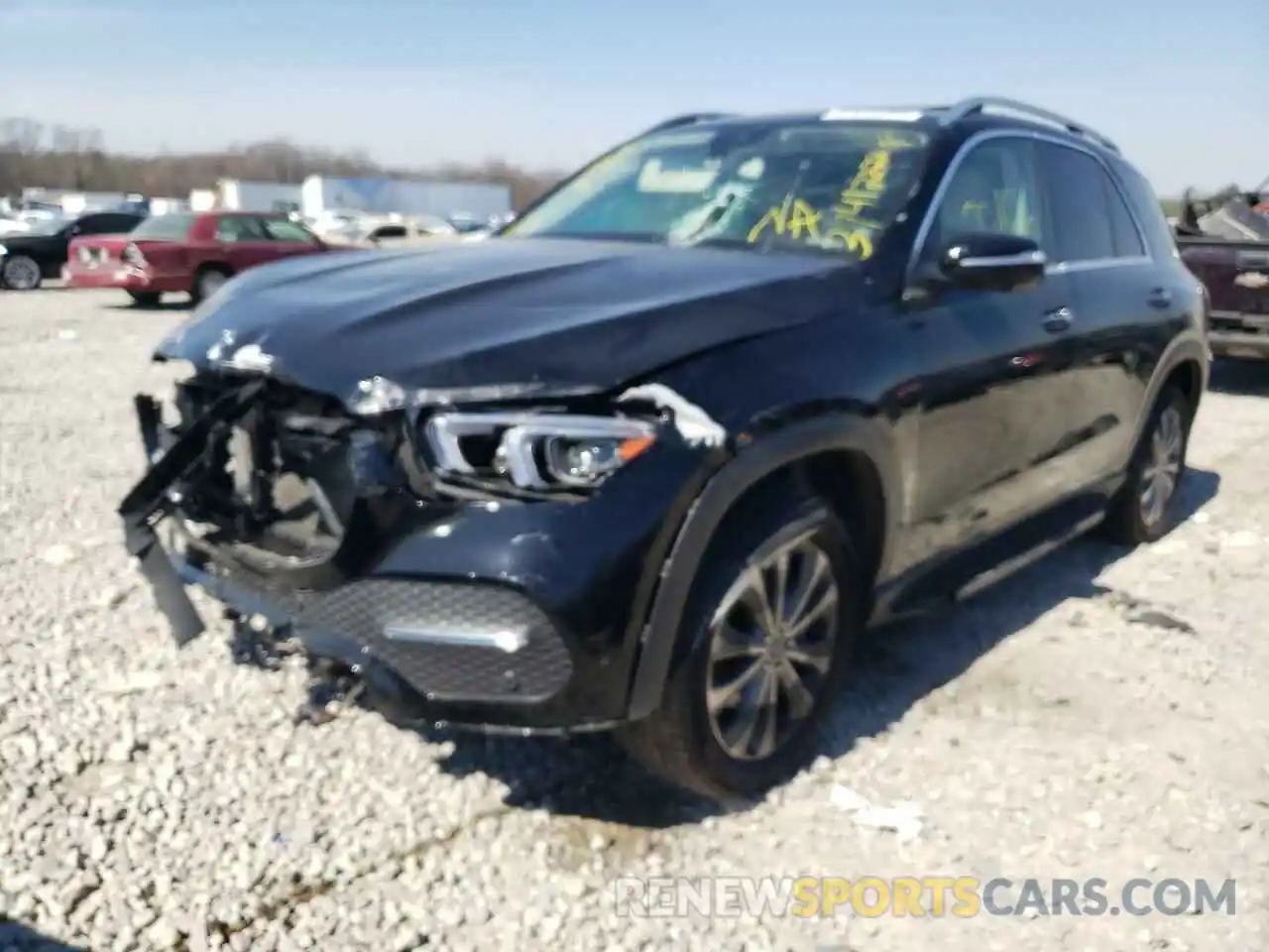 2 Photograph of a damaged car 4JGFB4KB0LA024609 MERCEDES-BENZ GLE-CLASS 2020