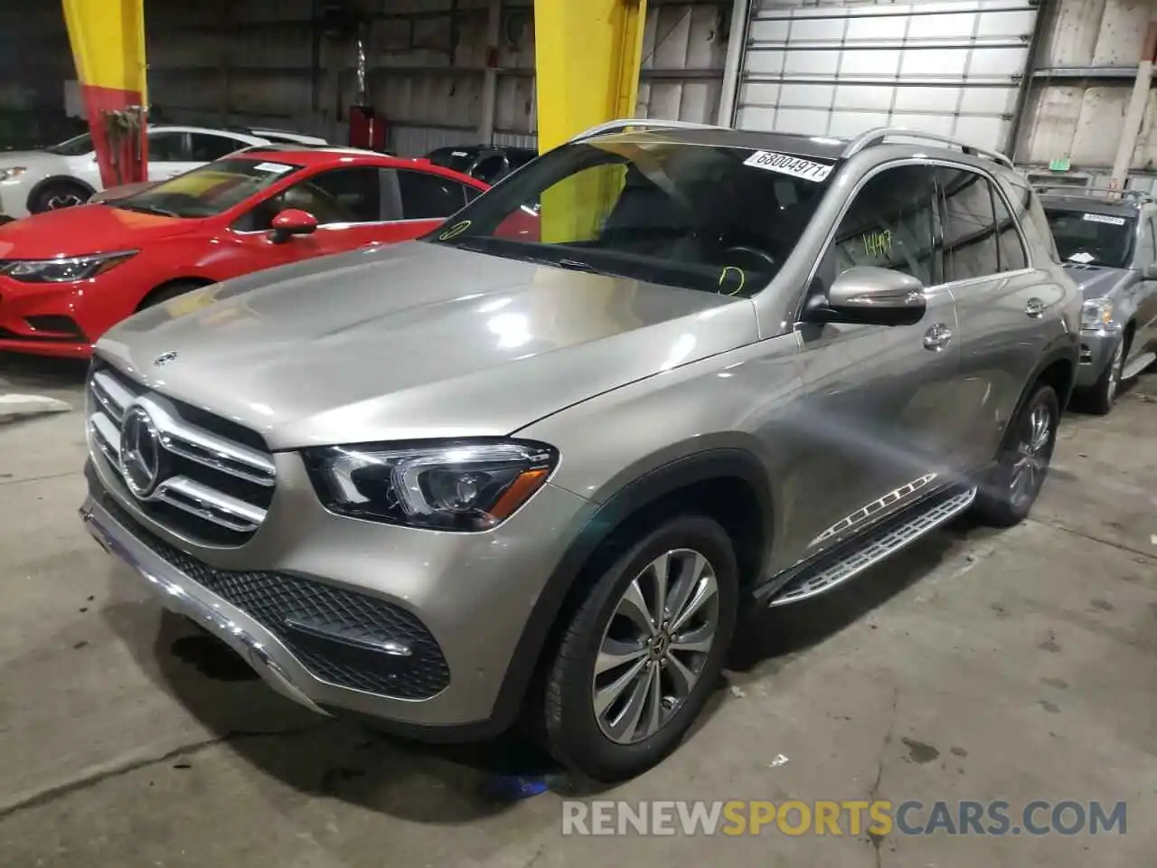 2 Photograph of a damaged car 4JGFB4KB0LA047677 MERCEDES-BENZ GLE-CLASS 2020