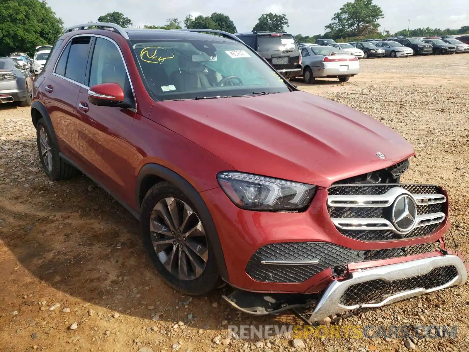 1 Photograph of a damaged car 4JGFB4KB0LA050384 MERCEDES-BENZ GLE-CLASS 2020