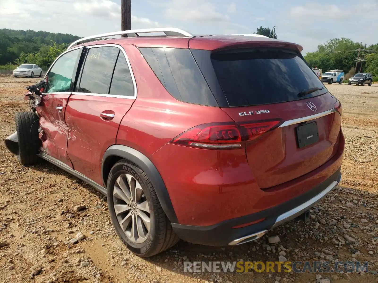 3 Photograph of a damaged car 4JGFB4KB0LA050384 MERCEDES-BENZ GLE-CLASS 2020